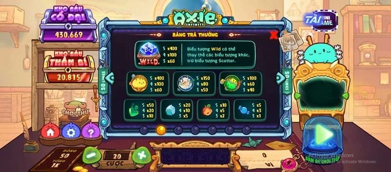 Nổ hũ 2 Tỷ lệ trả thưởng